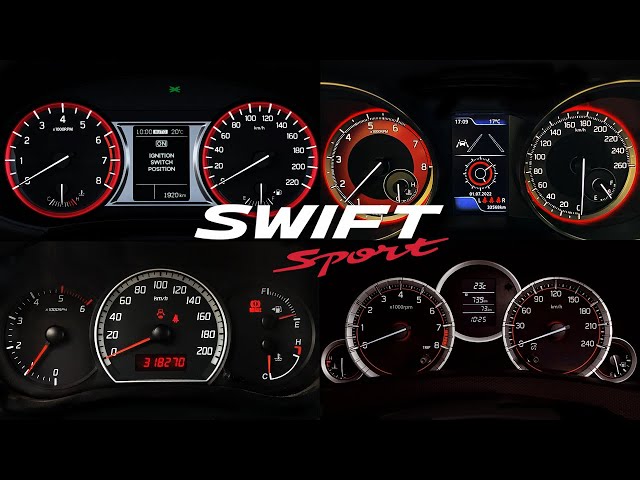 Suzuki Swift Sport - Acceleration Battle - (125 vs 136 vs 140)