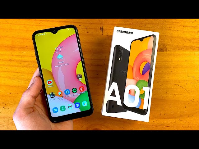 Samsung Galaxy A01 Unboxing & First Impressions!