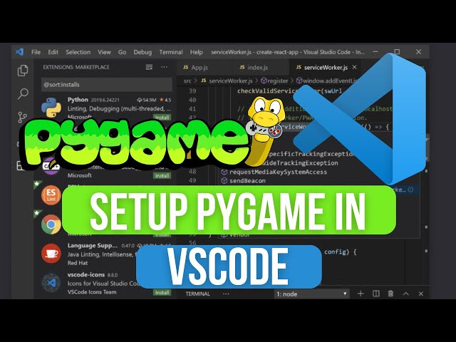How to Install and Setup PyGame with Visual Studio Code  | PyGame in VSCode (2024)