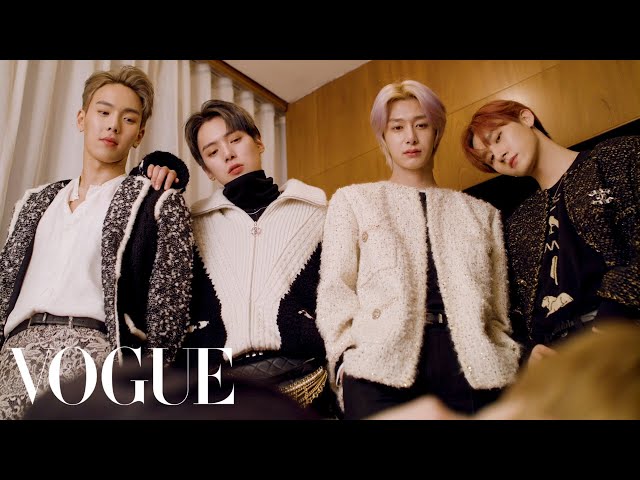 Monsta X Gets Ready For Their Surprise Chanel Performance | Vogue