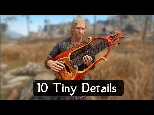 Skyrim: Yet Another 10 Tiny Details That You May Still Have Missed in The Elder Scrolls 5 (Part 51)