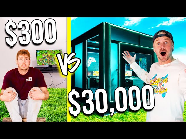 $300 VS $30,000 Ultimate Gaming Forts
