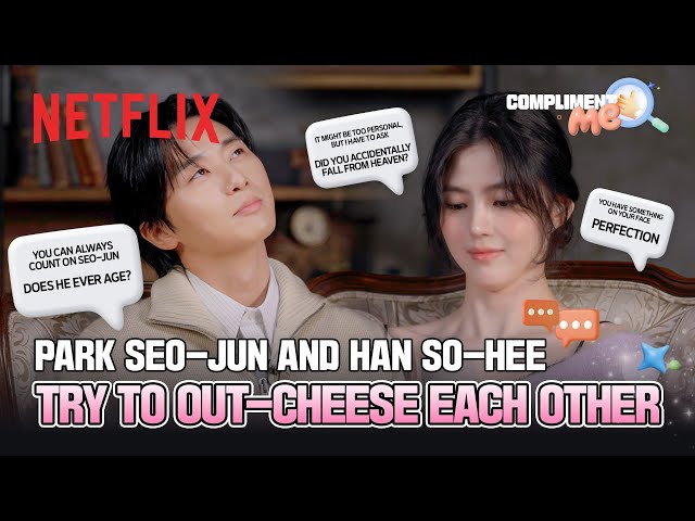 Park Seo-jun & Han So-hee get flustered reading fan compliments | Gyeongseong Creature | Netflix[EN]