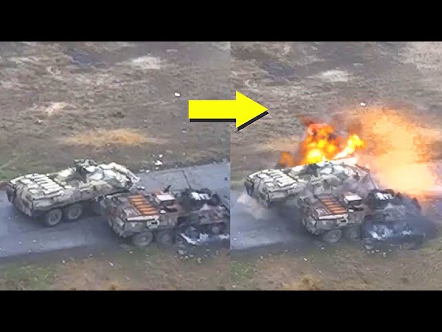 The Russians launched a tank attack but something went wrong!