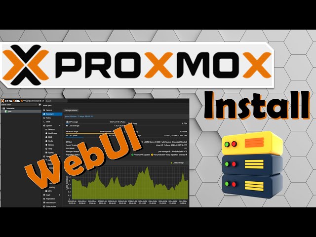 Proxmox Установка и обзор функций WebUI