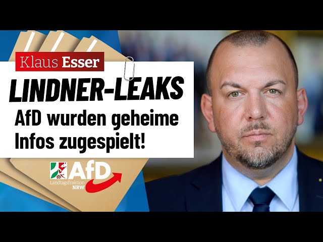 Geheime Dokumente zu Lindners Protz-Hochzeit geleakt! – Klaus Esser (AfD)
