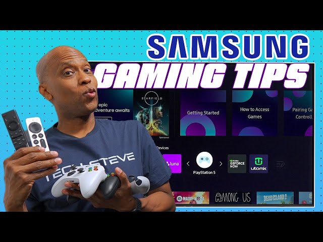 Samsung Gaming Tips For PS5, XBOX & Apple Arcade | works on most models