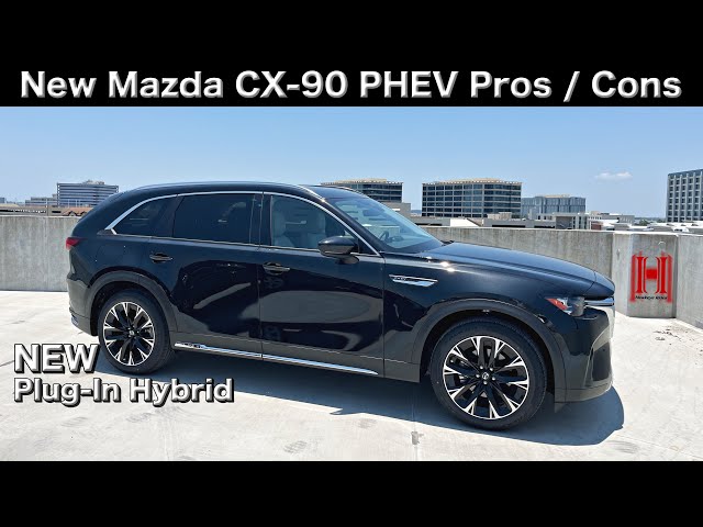 2024 Mazda CX 90 Phev is an Electrified Mazda GOOD :All Specs & Test Drive