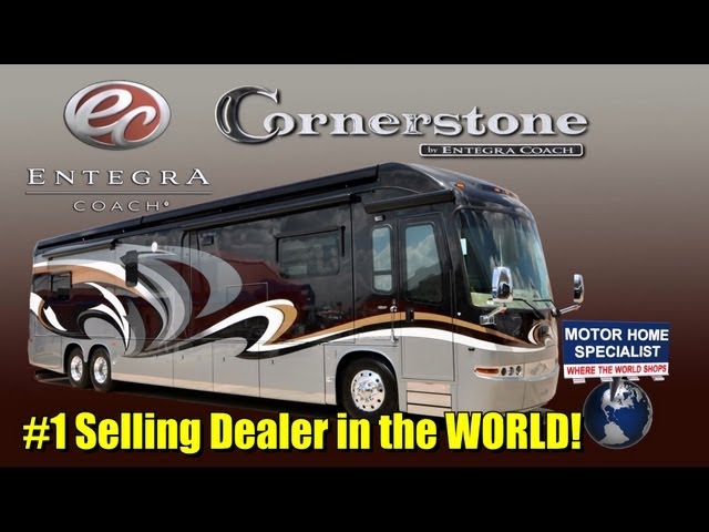 2013 Entegra Coach Cornerstone Luxury RV for Sale at Motor Home Specialist (Stk.#5293)