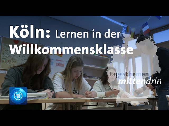 Köln: Lernen in der Willkommensklasse | tagesthemen mittendrin