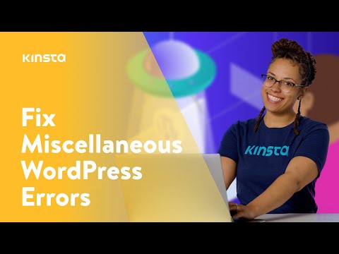 Fix & Troubleshoot WordPress Errors