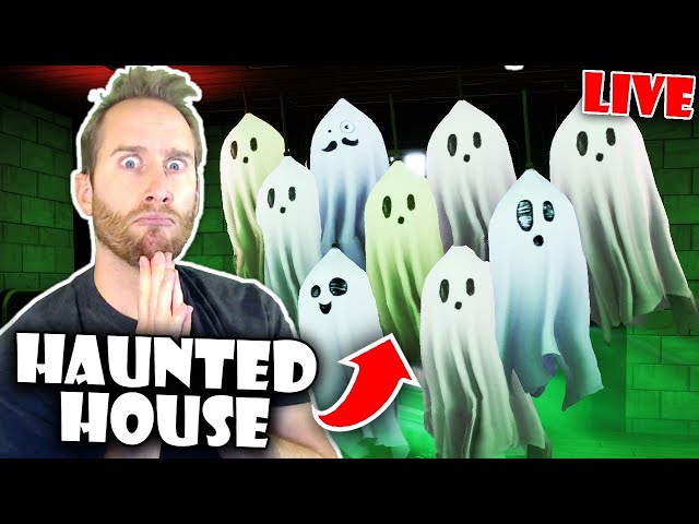 Building a Haunted House in Fortnite Creative Part 4 LIVE!
