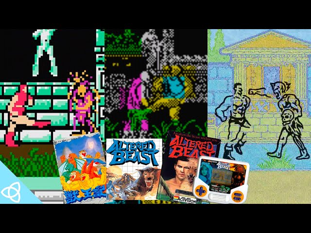 Altered Beast (NES, ZX Spectrum, DOS, SMS and Tiger Handhed Gameplay) | Demakes #33