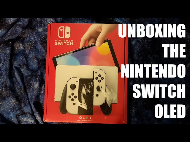 Unboxing the Nintendo Switch OLED