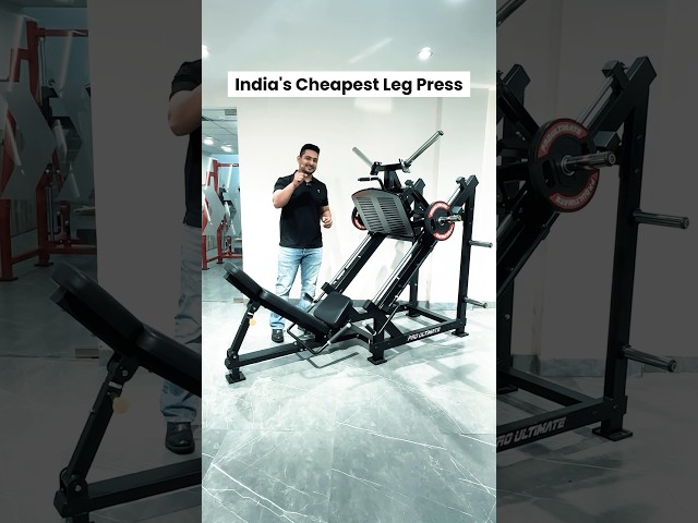 India’s 🇮🇳 CHEAPEST Leg Press 😲