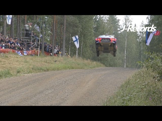 WRC Rally Finland 2019 - FLAT OUT & BIG JUMPS