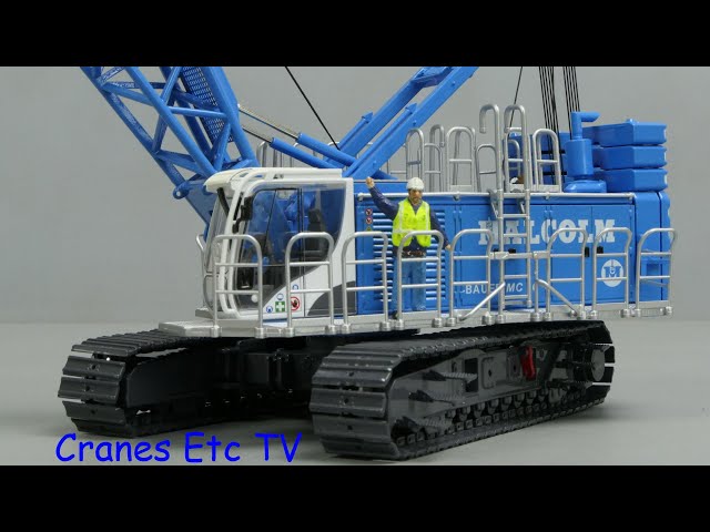 BYMO Bauer MC 96 Crane + DHG - V Hydraulic Grab - Malcolm by Cranes Etc TV