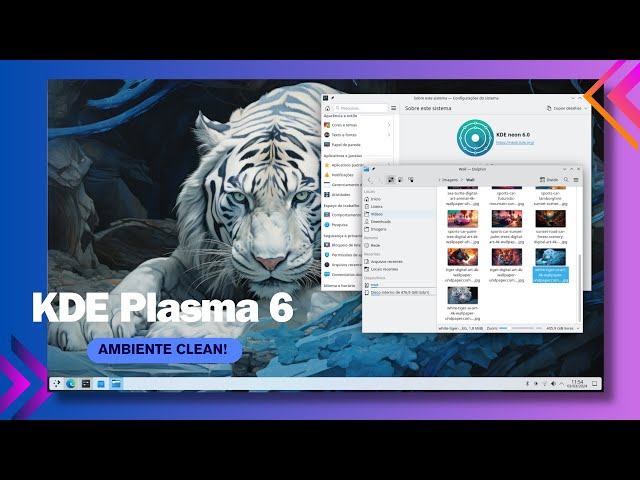 ⭐ KDE PLASMA 6 para você sair do Windows!