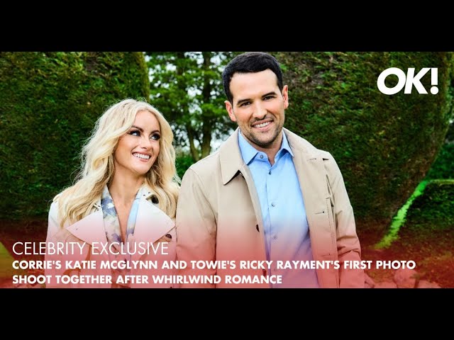 Corrie's Katie McGlynn and TOWIE's Ricky Rayment's first photo shoot after whirlwind romance