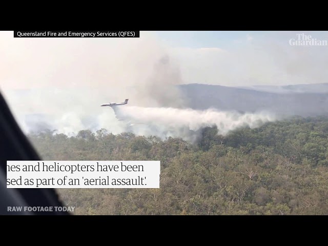 Fraser Island Bushfire: Massive blaze on World Heritage-listed site burns for six weeks