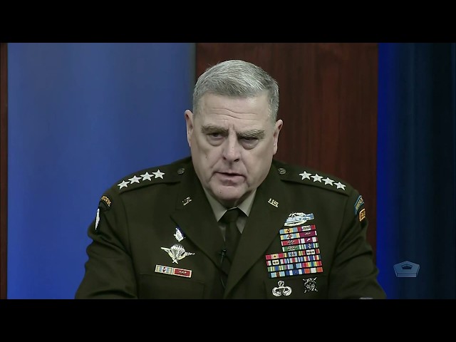 Gen. Mark Milley discusses COVID-19's impact on readiness