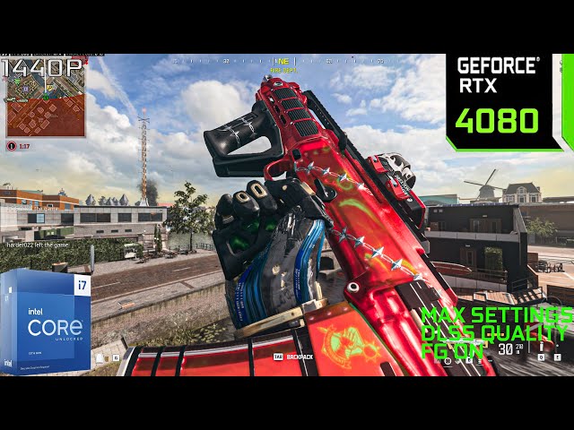 Warzone 3 Season 2 Reloaded | RTX 4080 16GB ( 1440P Maximum Settings RTX ON / DLSS ON )