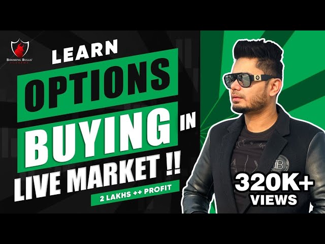Learn Options Buying in Live Market! || 2 Lakhs ++ Profit || Anish Singh Thakur || Booming Bulls