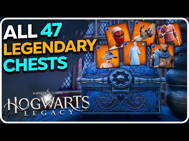 All 47 Legendary Outfit Chest Locations Hogwarts Legacy