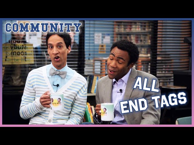 All of Troy and Abed's End Credits | Community
