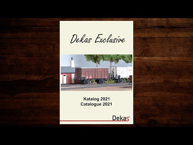 Dekas Exclusive Catalogue 2021 – Model railway