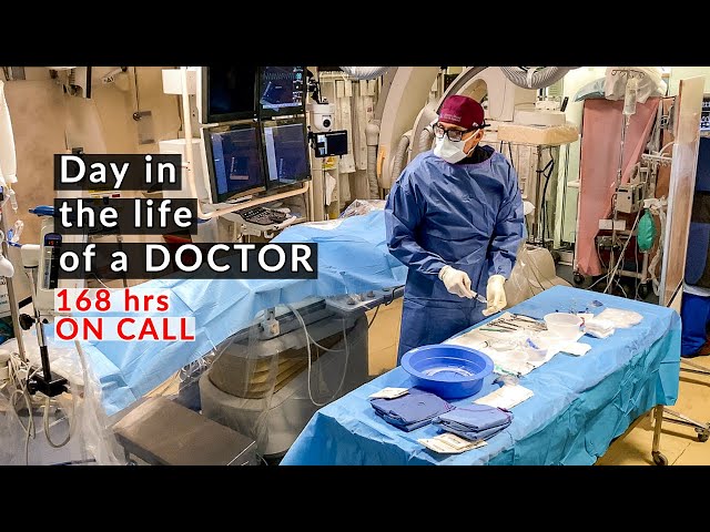 Day in the life:  DOCTOR ON CALL for 7 Straight Days