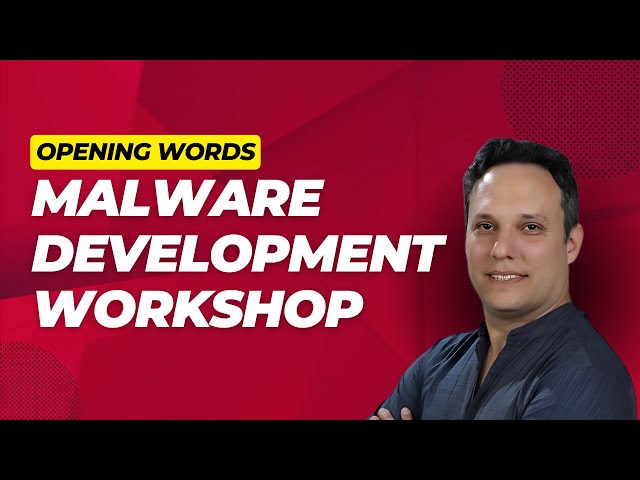 Intriguing Introduction to Malware Development Workshop by Lior Mazor
