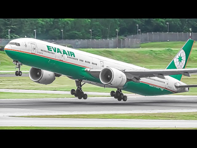 ✈️ 150 TAKEOFFS and LANDINGS in 1 HOUR | Singapore Changi Airport Plane Spotting [SIN/WSSS]