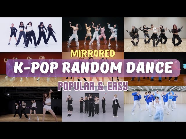 [MIRRORED] K-POP RANDOM DANCE || POPULAR & EASY