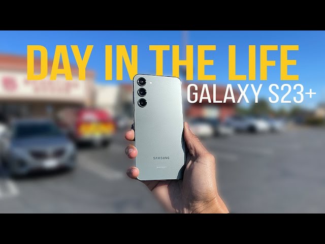 Samsung Galaxy S23 Plus - Real Day In The Life Review (Battery & Camera Test)