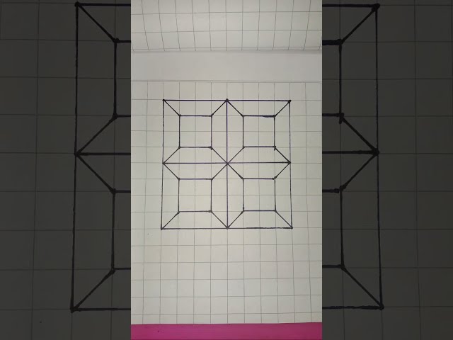 geometric patterns drawing 3d easy/illusion art #3ddrawing #art #drawing #sss04  #viral #live #3d