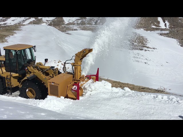 The power of augers - Industrial snow blowers
