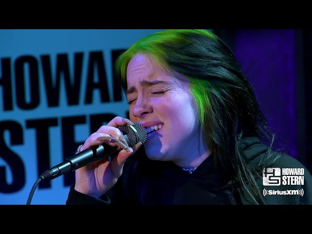 Billie Eilish “When the Party’s Over” Live on the Howard Stern Show
