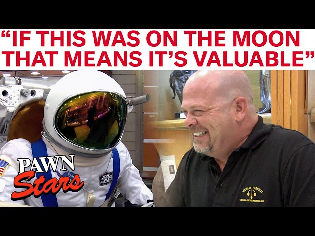 7 OUT OF THIS WORLD NASA ITEMS | Pawn Stars