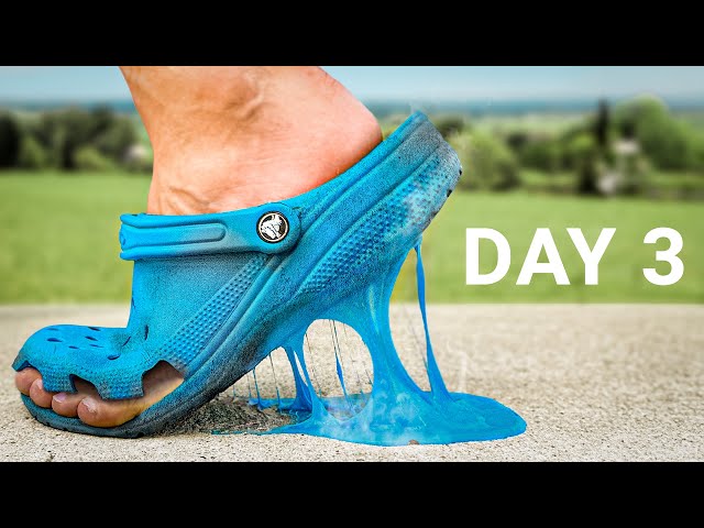 I Walked Across an Entire Country in Crocs