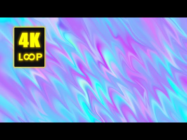 [4K] Free VJ Loop Background. Pearl Stylish Waves Smooth Motion. Royalty Free Calm Motion Relax