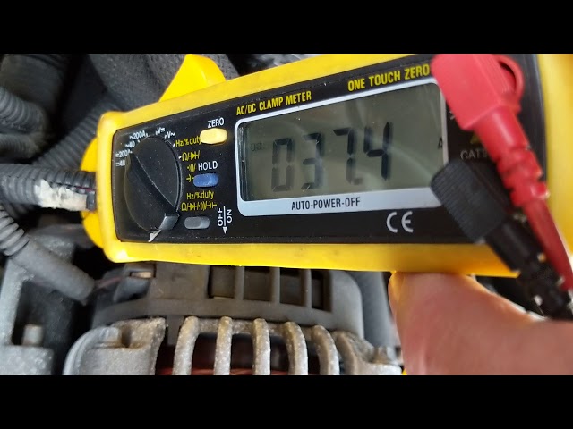 CAR ALTERNATOR, HOW TO MEASURE OUTPUT CURRENT with clamp meter, NOT SEEN ANYWHERE ELSE ON YOU TUBE A
