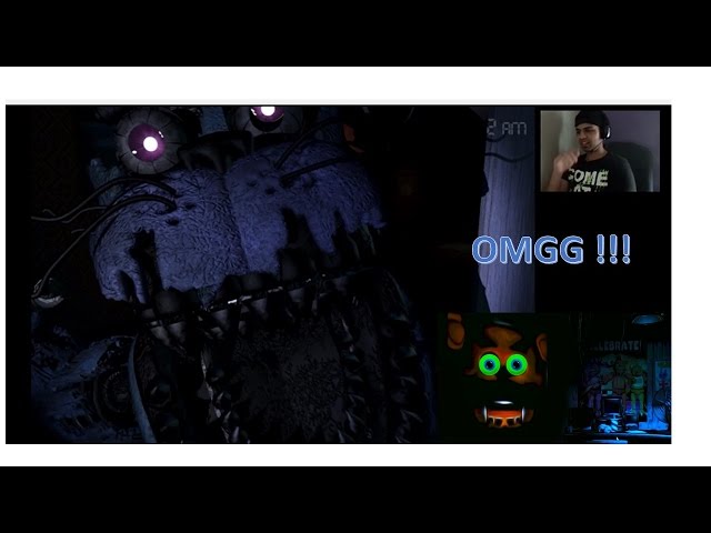 Five Nights At Freddys 4 - Night 2  (Scariest Night of my Life)