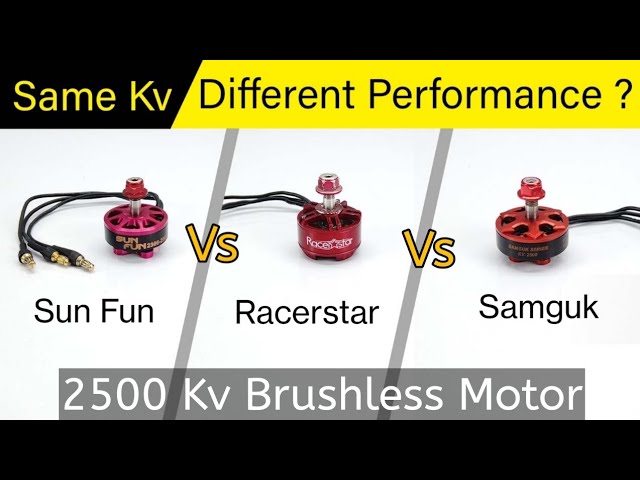 2500 KV Brushless Motor Comparison: Which is the Best?