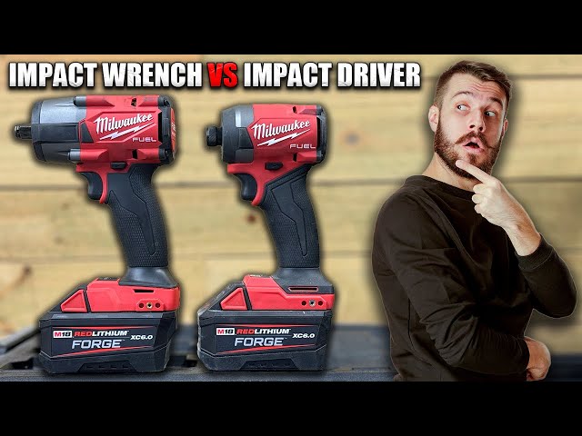 Milwaukee Impact Wrench vs M18 Fuel Impact Driver | TESTED!