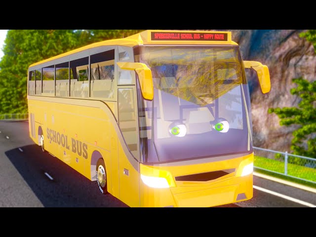 Let's go to School with Wheels on the Bus Fun Song + More Vehicle Rhymes for Kids