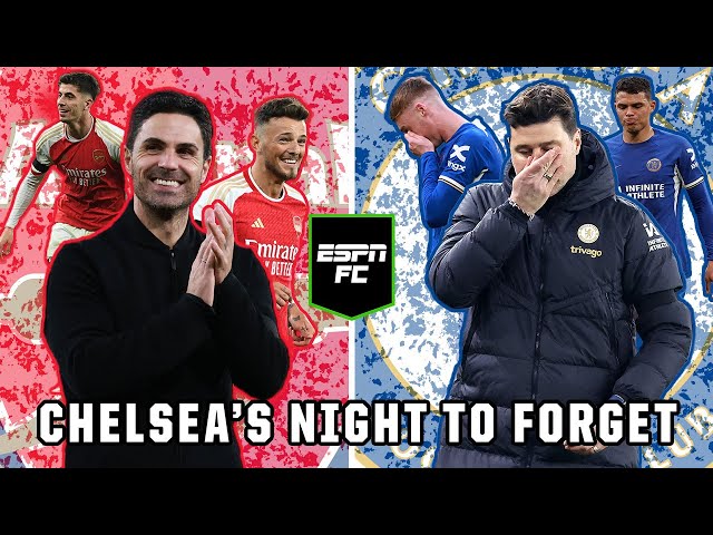 CHELSEA'S NIGHT TO FORGET! Did Pochettino's side "give up" vs. Arsenal? 🤔 | ESPN FC