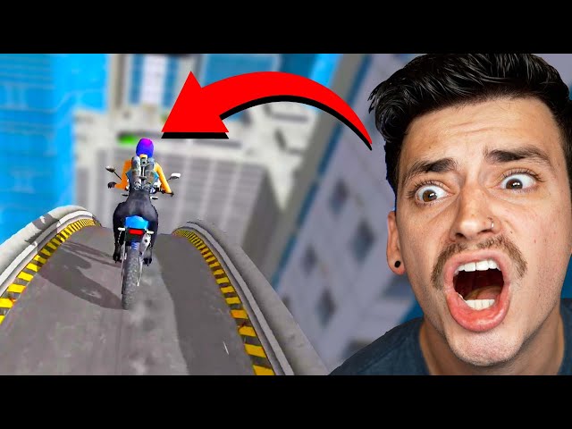 I JUMPED OVER A CITY in Bike Jump!
