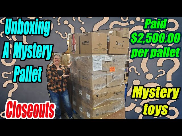Unboxing a Mystery Closeout Pallet! What did we find? Check out all the cool stuff!
