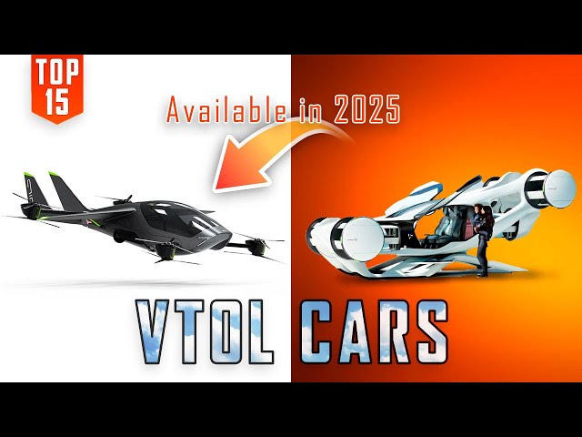 TOP 15 Personal Flying Cars 2024 | 2-Seater EVTOL AirCars